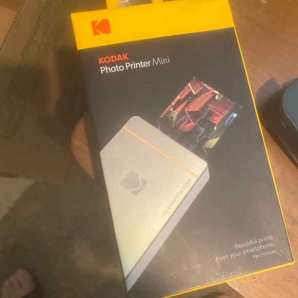 Kodak Other - NEW KODAK PM-210G - Photo Printer Mini (Gold) for iPhone and Android